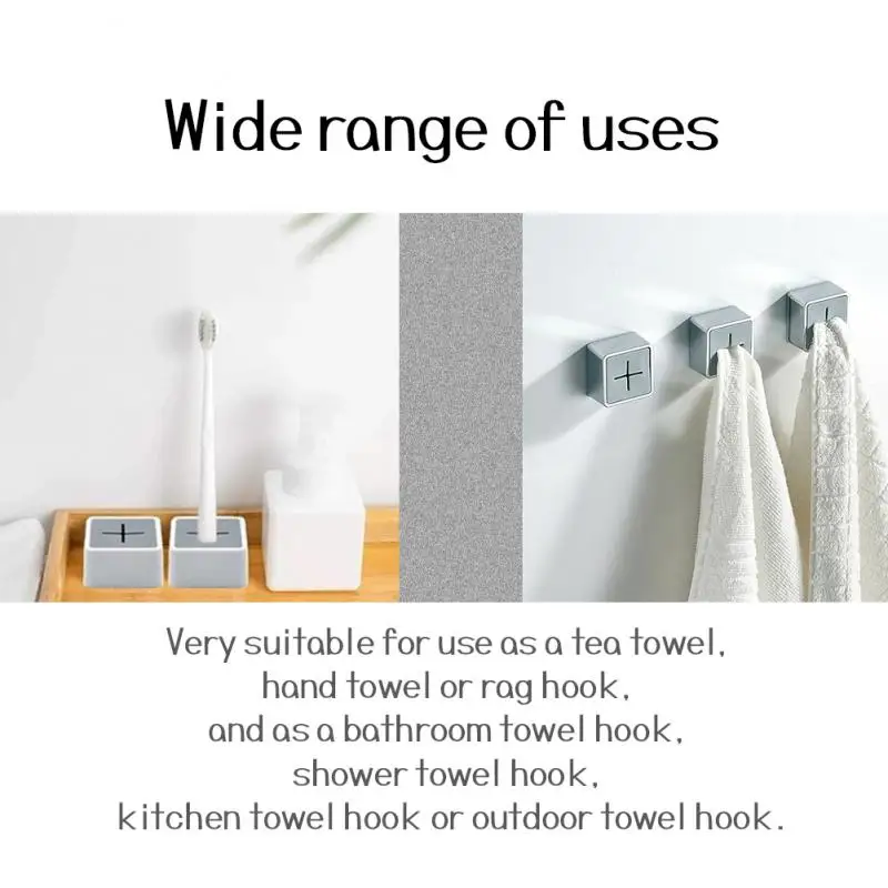 Xiaomi Towel Storage Racks Hanger Adhesive Rag Dishcloth Holder Kitchen Rag Cleaning Tools Hook Rack Towels Storage Clip Gadgets