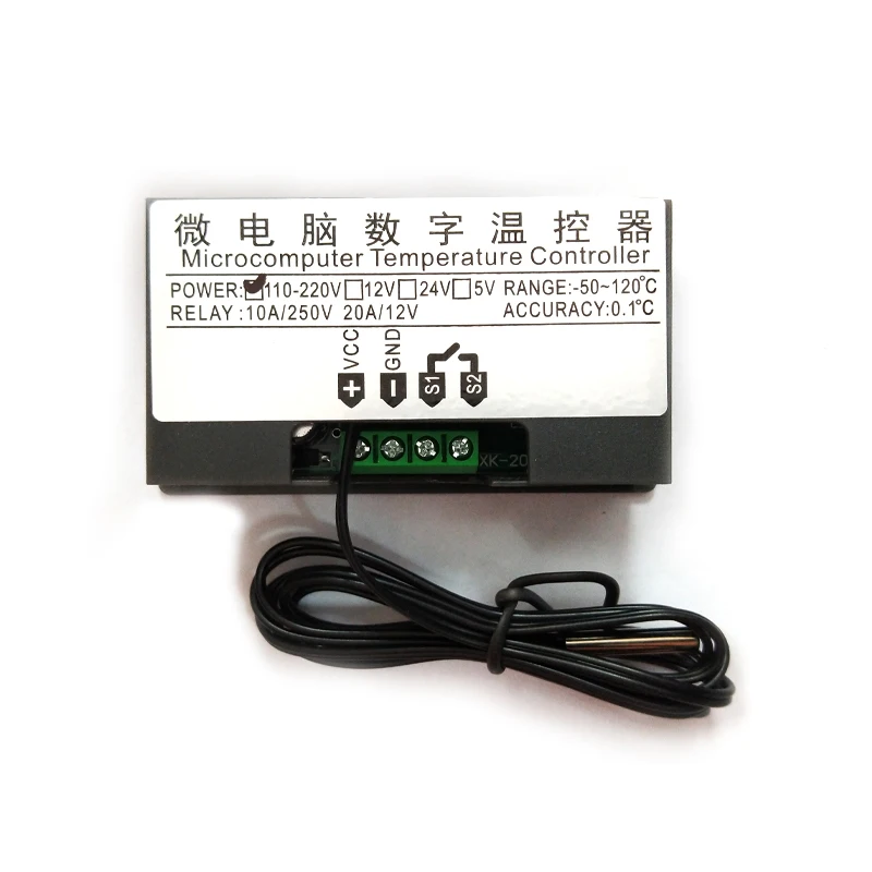 W3230 Mini Digital Temperature Controller 12V/24V/110V-220V Thermostat Regulator Heating Cooling Control Thermoregulator