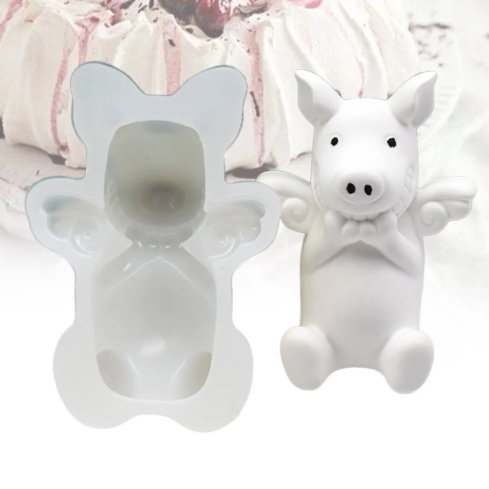 

Shaped Silicone Mold Aromatherapy Soap Molding Tool Cake Decorating Baking Nonstick Reusable Temperature