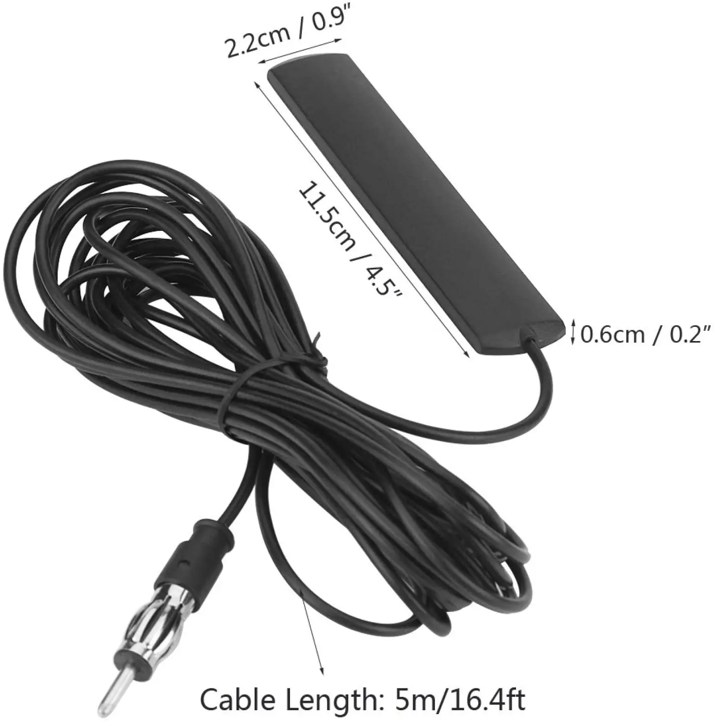 Hot Sale Car Radio FM Antenna Universal Auto 5M Length Signal Amp Amplifier Marine Car Vehicle Boat RV Signal Enhance Device