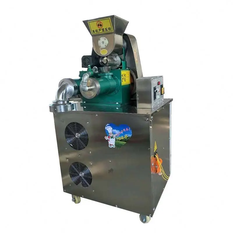 Máquina automática de fideos fríos coreanos cocidos, fideos de maíz, máquina de fabricación de fideos de arroz, máquina de Pasta de alambre de acero
