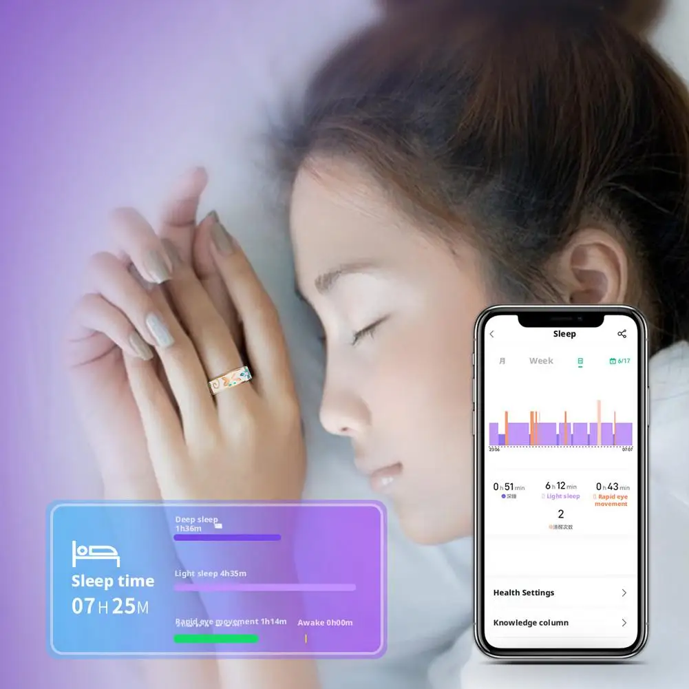 

NEW Color Enamels Craftsmanship Smart For Women Sleep Monitoring Blood Oxygen Measurement Blood Pressure Multi-sports Modes W3M7