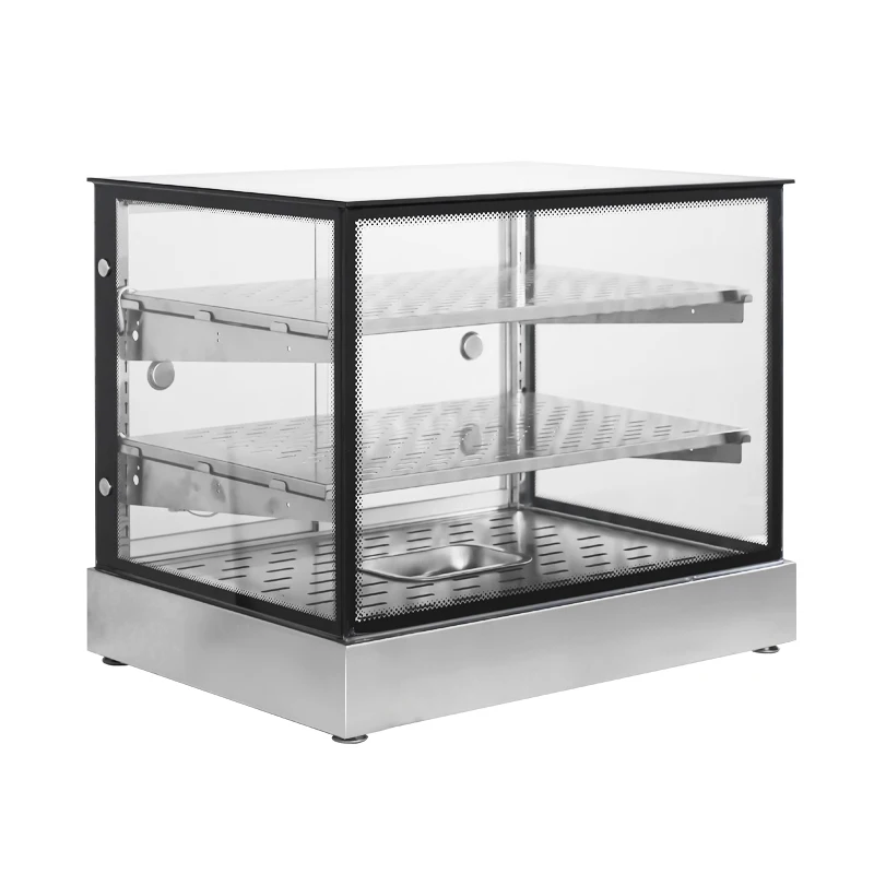 

Fried chicken incubator Commercial desktop burger egg tart heating cabinet Pie fritters biscuits incubator Food display cabinet