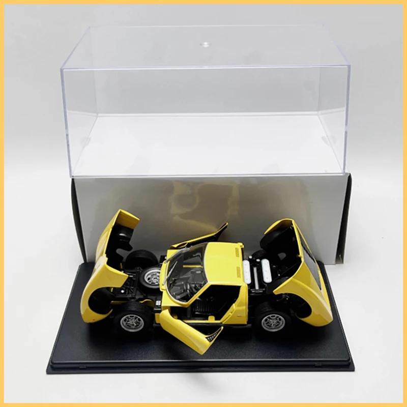 

LEO Diecast 1/24 Scale Miura P400 S-1968 Alloy Simulation Car Model Classics Adult Souvenir Gift Static Display