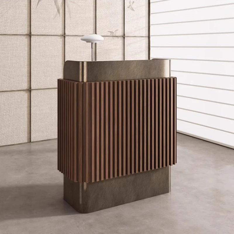 

Executive Counterdesk Reception Desk Hairdressing Bench Reception Desk Counter Table Infodesk Theke Rezeption Luxury Furniture