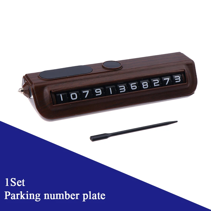 Temporary Parking Permit Car Phone Number Plate Lady Style Automobile Parts And Accessories