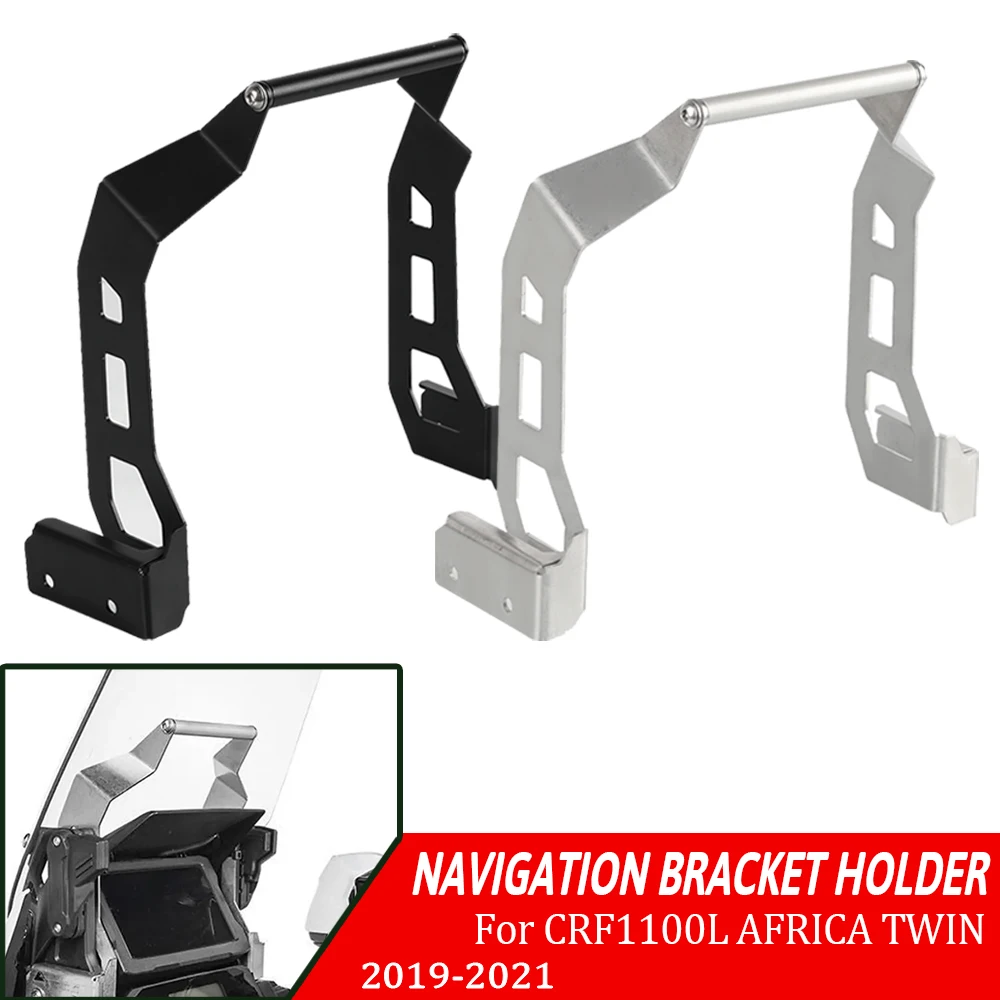 

Motorcycle Mobile Phone GPS Navigation Plate Bracket Navigation Holder GPS Mount For Honda CRF1100L Africa Twin Adventure CRF