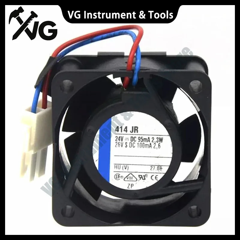 New Original 414JR 414 JR DC 24V 0.095A *8mA 2.3W 10300RPM 4025 40x40x25mm Serve Cooling Fan