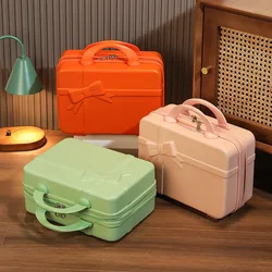 Multi-functional Light Portable Luggage Bag Women Hand Suitcase Cosmetic Makeup Toiletries Travel Organizer Bag Wedding Gift Box