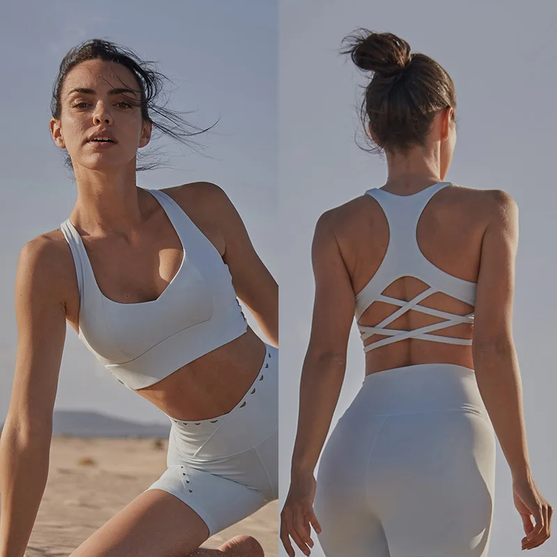 SHINBENE Women's Quick-drying Yoga Tights Sports Bra
