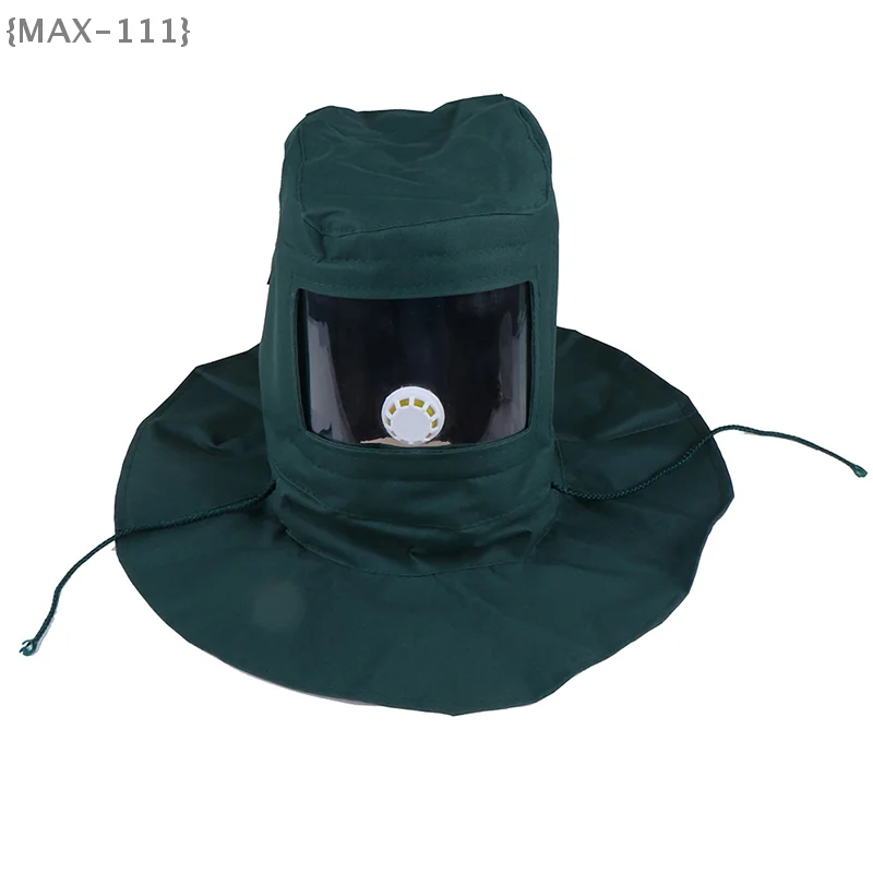 【F2-MAX111】Thicken Air Safety Sandblast Helmet Sand Blast Hood Protector Mask Safe