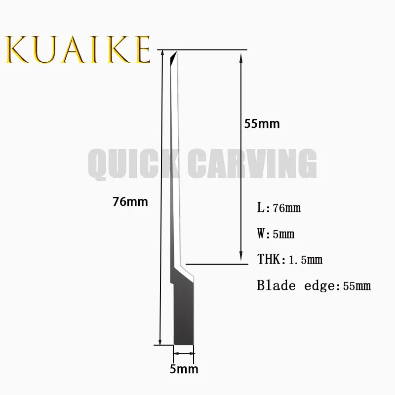 10 قطعة كربيد التنغستن تهتز شفرة إطالة رشاقته رغوة إيفا شفرة القطع 1.5 مللي متر ل JWEI IECHO EMMA AOL ATOM