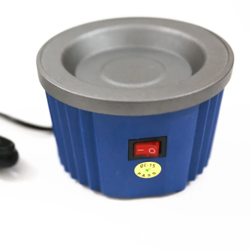 

Blue Keratin Fusion Melt Hot Pot Constant Temperature For Hair Hairpiece Extension Professional Salon Extension Tool