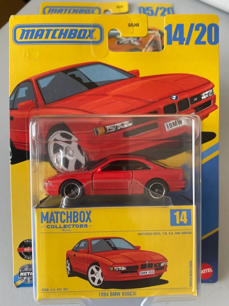 Gbj48 1/64 coche en miniatura De aleación fundida 1959 Coupe De Villr 1990 Accoro Cb 1994 850csi Matchbox Compatible juguete para niños cumpleaños