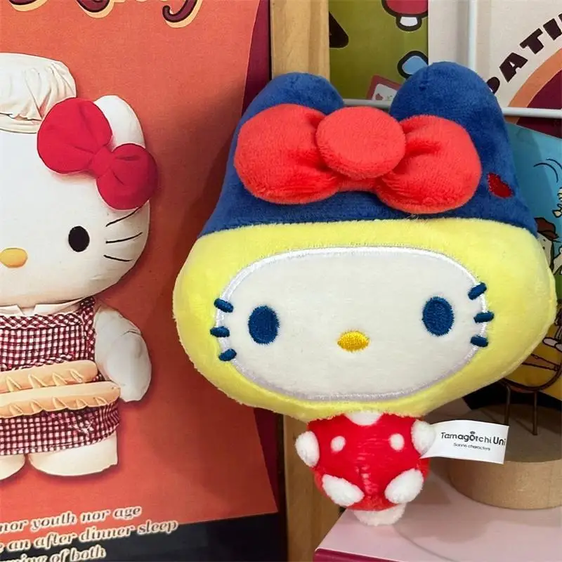 

Тамагочи Hello Kitty мультфильм аниме фигурки милый плюшевый брелок сумка Pandent украшения игрушки лучшие подарки для мальчиков девочек детей