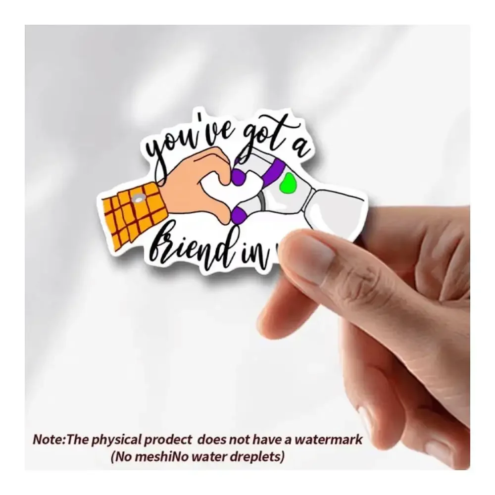 ＂You Have A Friend In My Heart＂ Sticker For Laptops, Water Bottles, Cars, Trucks, Motorcycles & Smooth Surfaces