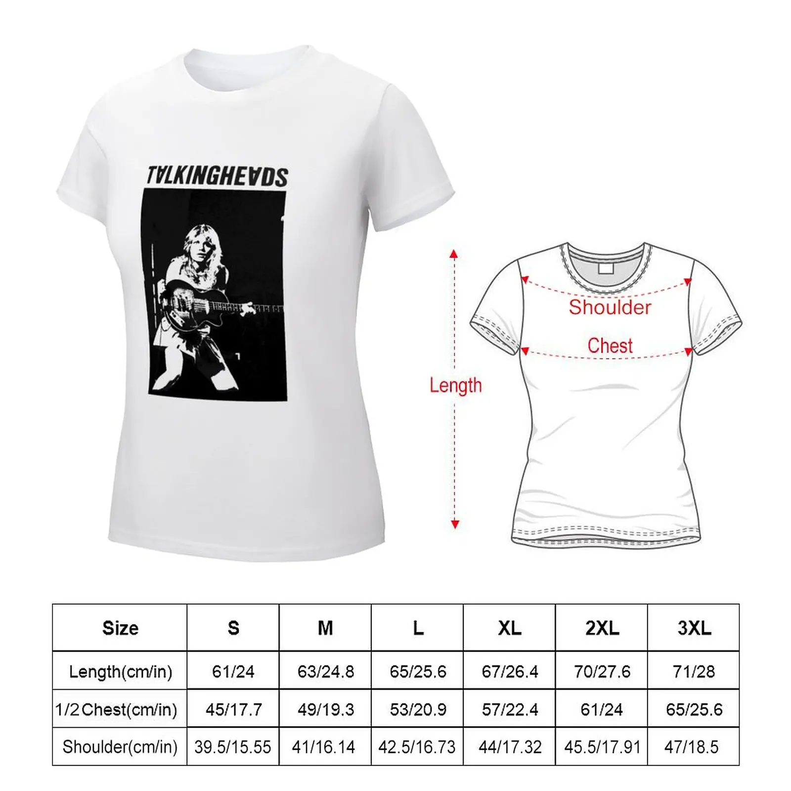 Heads - Tina Weymouth Gift Men Women T-shirt kawaii clothes summer tops anime clothes t-shirts for Women pack