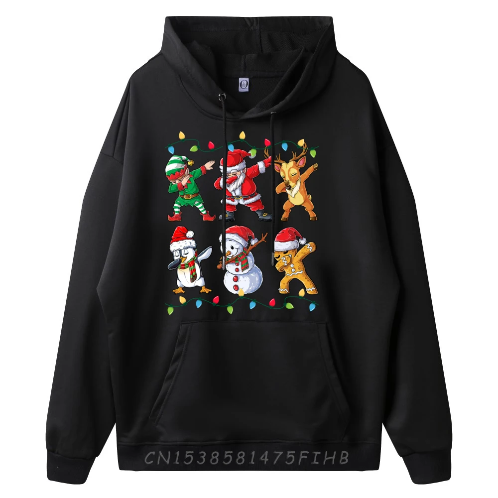 Dabbing Santa Elf Friends Christmas Boys Girls Xmas Dab Shirts Men Graphic Camisas De Hombre