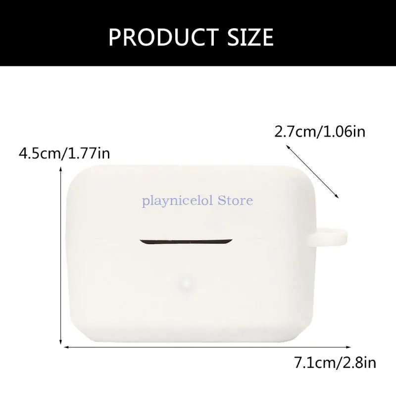 غلاف مقاوم للصدمات، حافظة مقاومة للخدش، غلاف قابل للغسل لـ ATH-CKS30TW+ E8BA