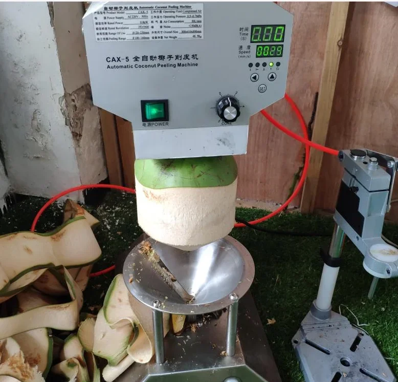 Máquina peladora de coco con mejores ventas