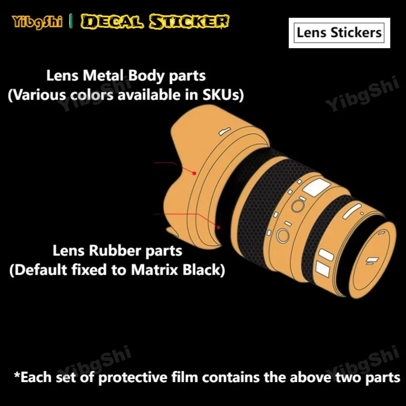 لنيكون Z 24-70 مللي متر F2.8 S II عدسة ملصق 24 70 التفاف غطاء لنيكون Z 24-70 F2.8 II عدسة الجلد الواقي 2470 #2