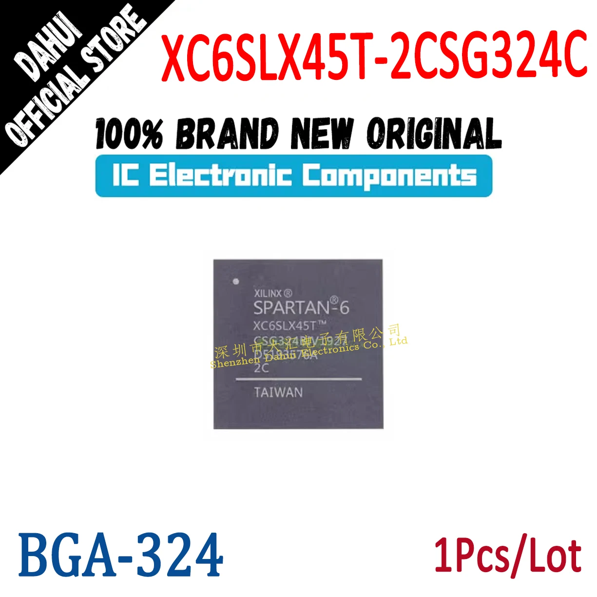 

XC6SLX45T-2CSG324C XC6SLX45T CSG324 BGA-324 Programmable logic chip IC new original