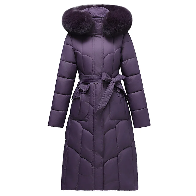 Autumn Winter Clothes Parkas Women Down Cotton Jacket Fashion Ladies Worm Hooded Coat Female Long Thicke Waterproof Outerwear