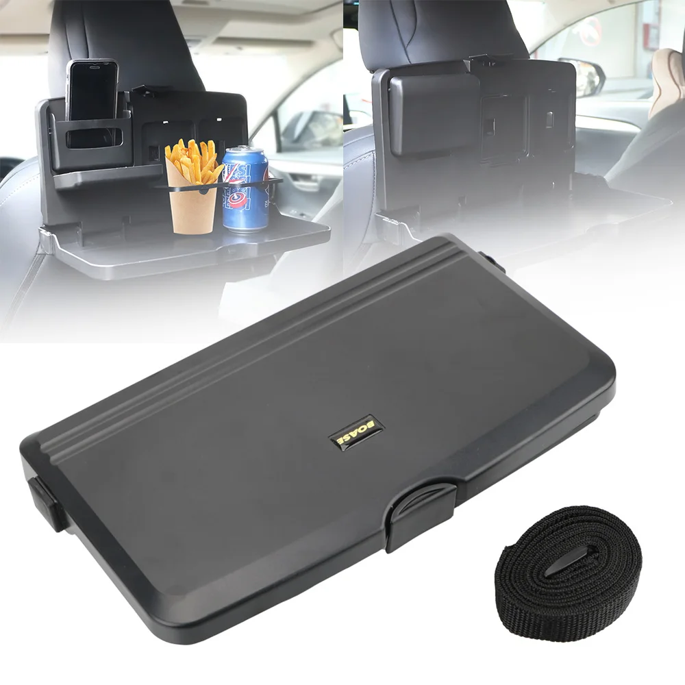 Car Interior Storage Shelf Backseat Cup Holder Car Styling Car Folding Food Cup Tray Dining Table Drink Holder