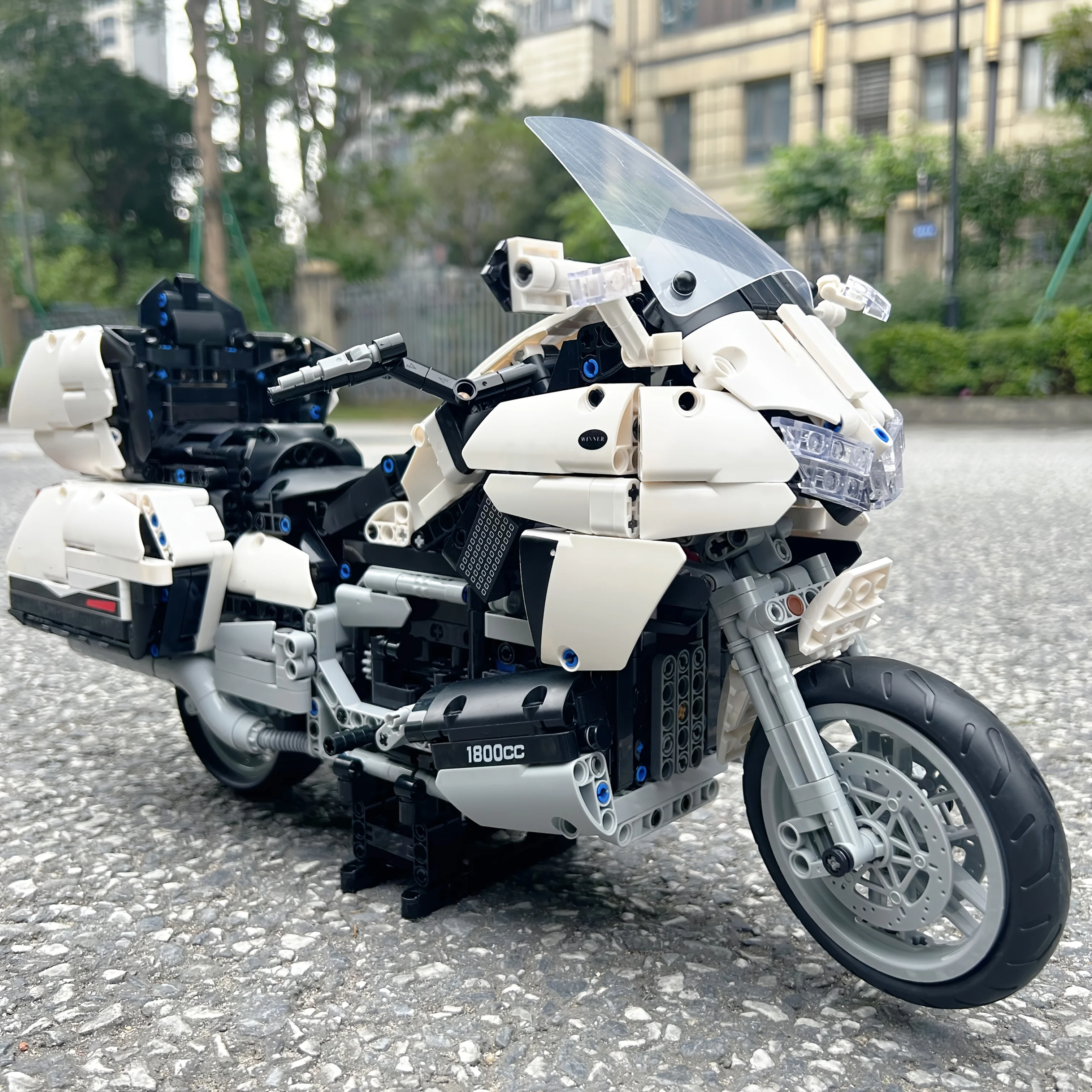 Creative Technic 1675 шт., золотое крыло, высокотехнологичный паровой мотоцикл, размер 1:6, модель блока гоночного автомобиля, модульное здание, подарки