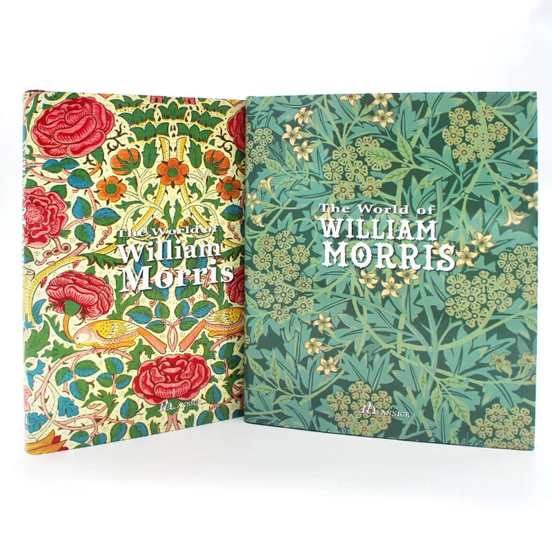 Genuine William Morris English Original Hardbound William Morris Pattern Design Collection Plant Pattern Decoration Pattern Book