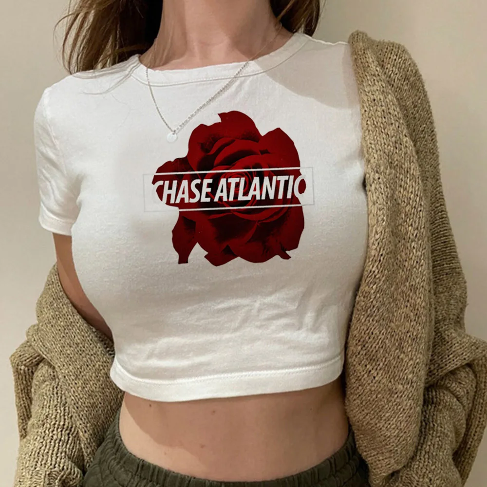 Chase Atlantic crop top 2000s coquette Streetwear shoujo girl style summer vintage  gothic  Aesthetic teens clothes