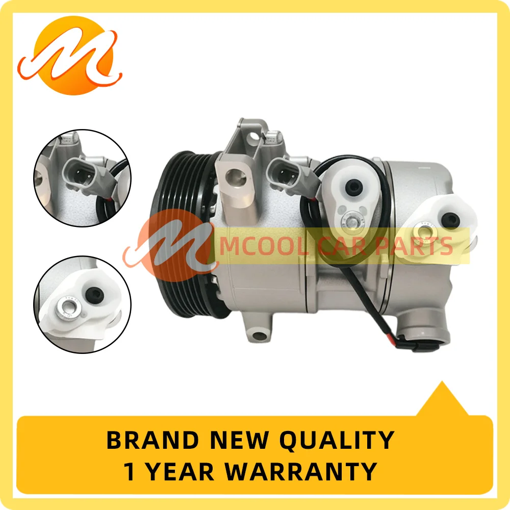 A/C Compressor For 2009-2016 Jeep Compass For 09-12 Dodge Caliber 2.0L 2.4L CO30011C 55111610AA 55111610AB 2022670AM 6512470