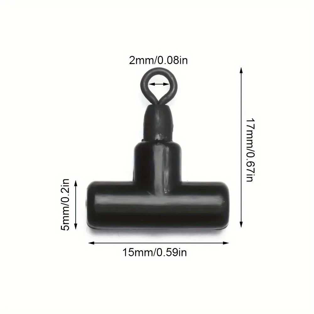 15pcs Carp Fishing Accessories Slider Swivel Rig Beads Hair Carp Rig Ledger Tools with Rolling Swivels For Fish Hook Line Tackle