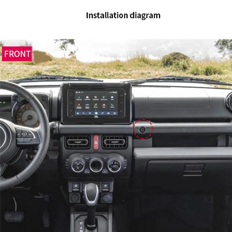 

Автомобильный многофункциональный кронштейн для Suzuki Jimny JB74 2019-2023, держатель для мобильного телефона, аксессуары, запасные части, аксессуары, 1 шт.