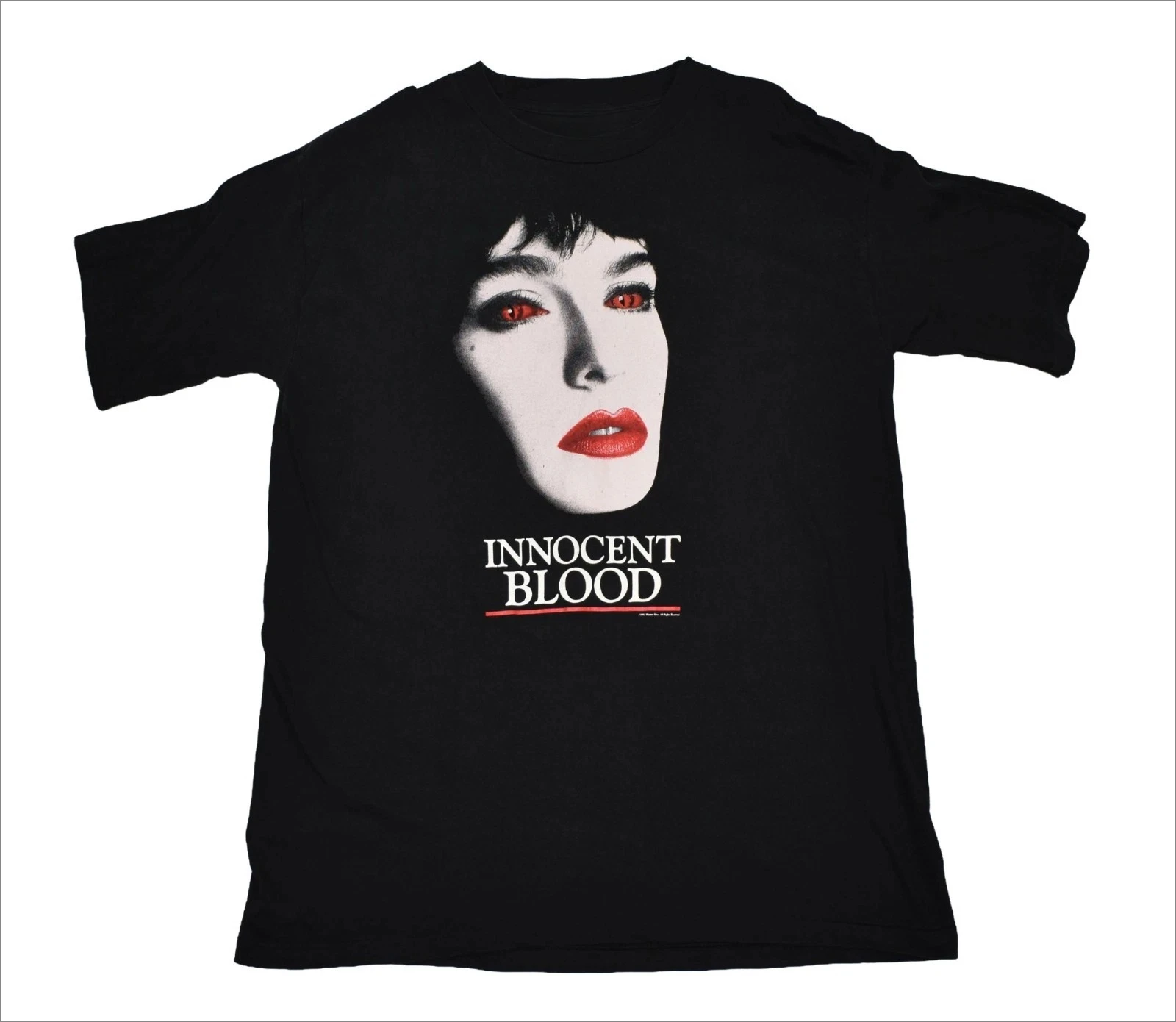 Vintage Innocent Blood 1992 Vampire Gangster Movie Promo Classic-T T-Shirt High-end Luxury Unisex Style
