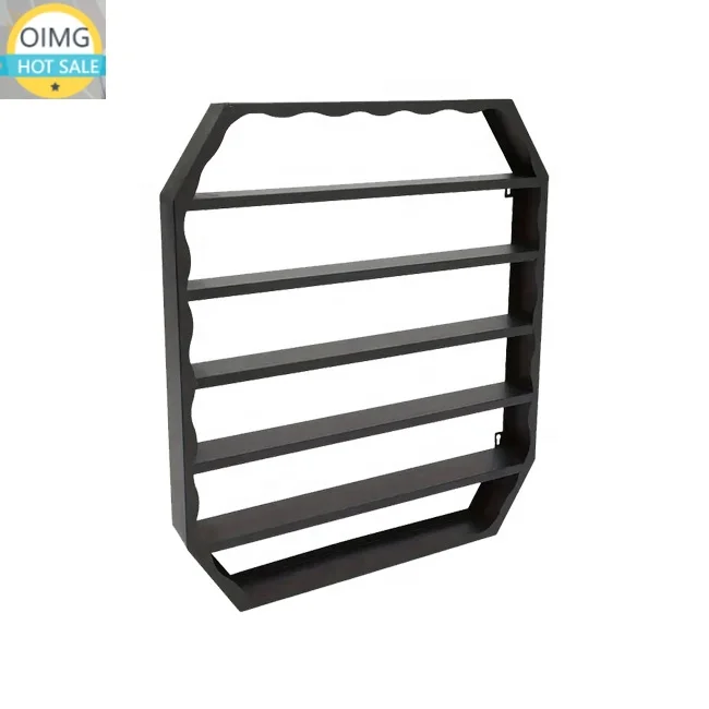 Wall Mounted Nail Polish Rack Display Shelf for Salons and Retailers