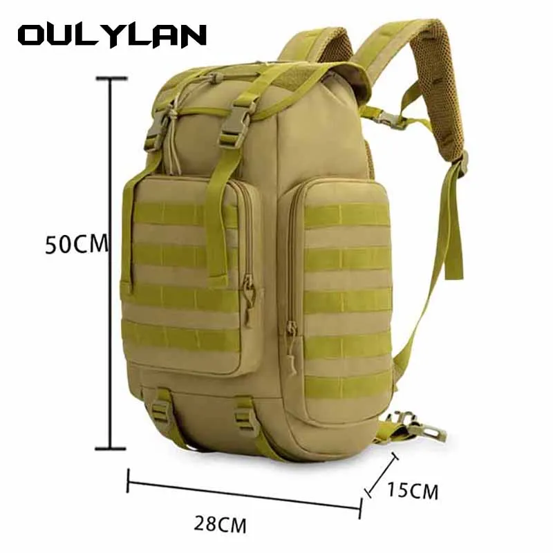 Rucksack Backpack Mountaineering 40L Military Tactical Men Outdoor Waterproof Army Molle Trekking Hunting Camping Bag Mochila