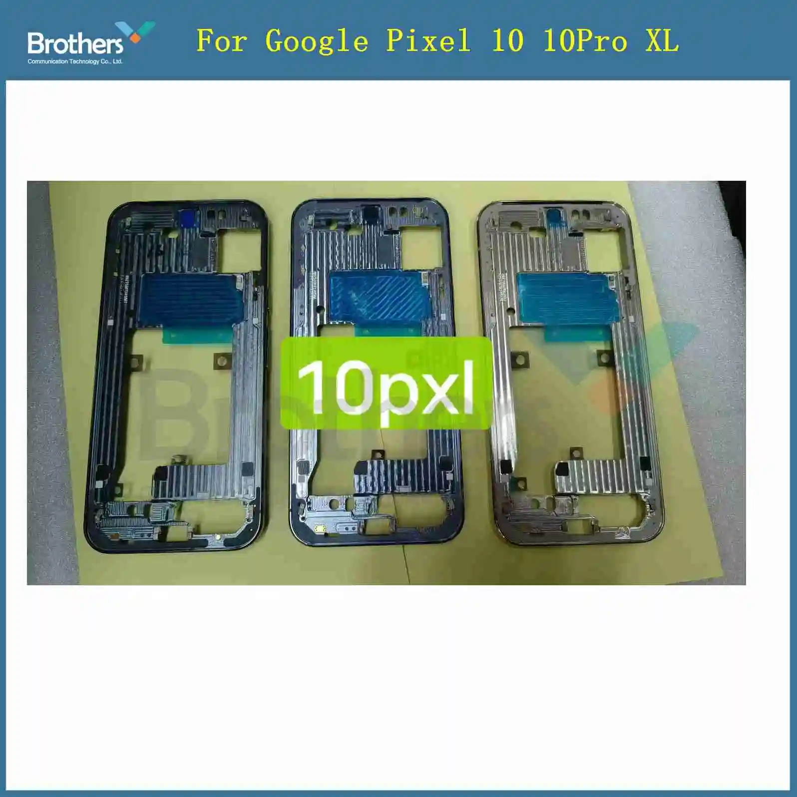google-pixel-10-10pro用ミドルフレームプレートハウジングベゼル、pixel-10-pro-xl-lcdフレーム交換部品