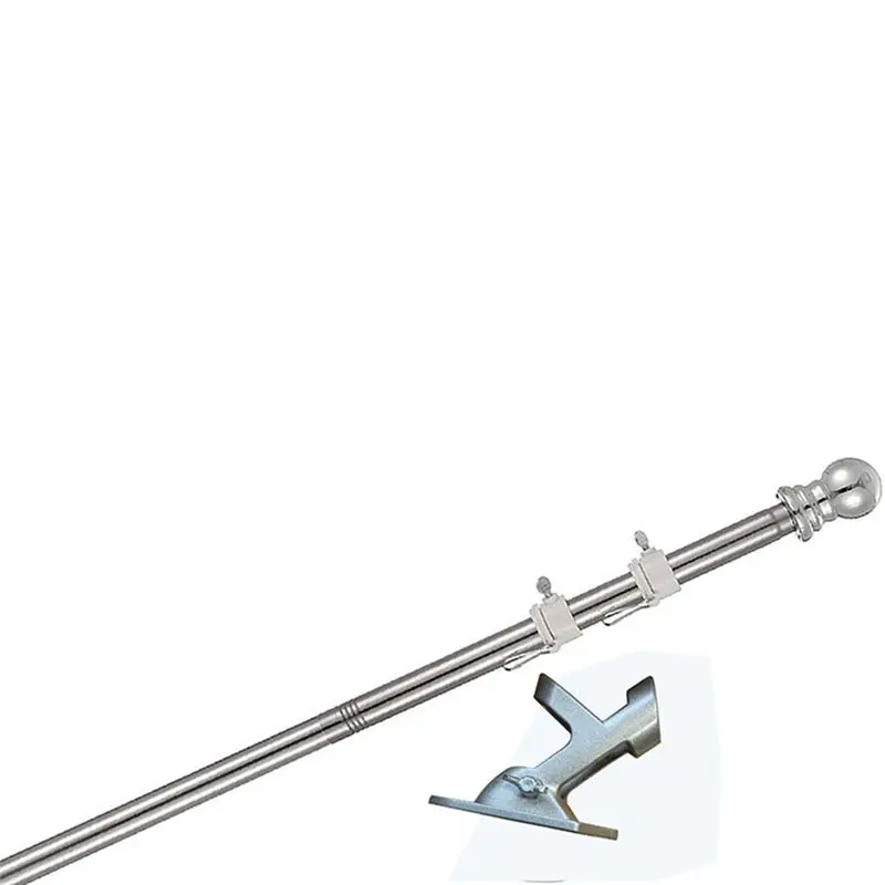 EYFL-Outdoor Flagpole Anti-Winding Free Rotating Flagpole Metal Flagpole Detachable Garden Flagpole