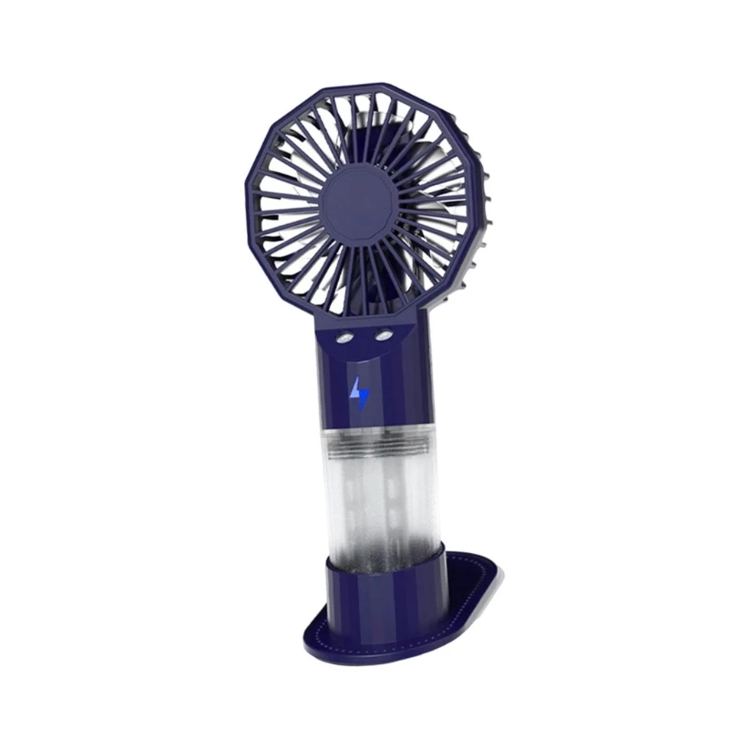 Handheld Fan Small Fan Cooling Fan Outdoor Fan 1200mAh Table Fan Plastic Texture Great for Travel and Outdoor Activity
