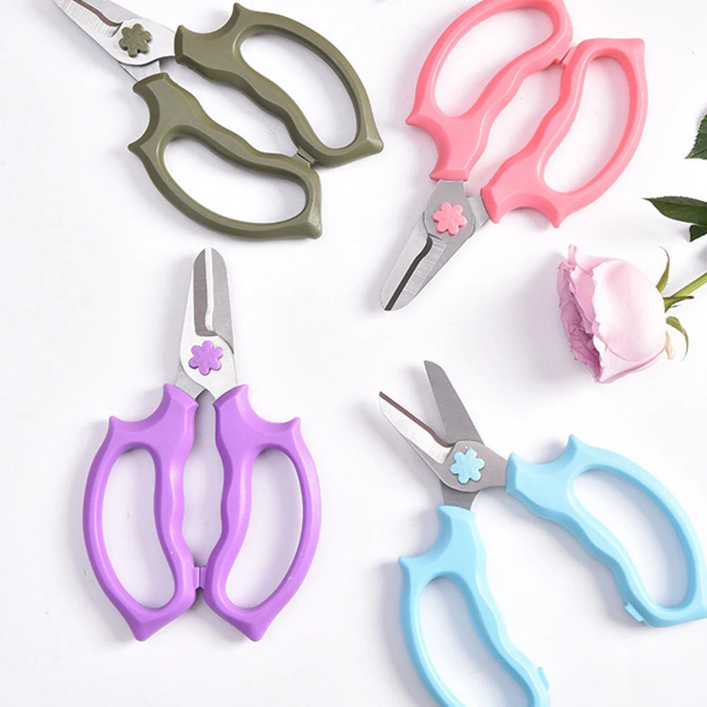 

Flower Shear Gardening Pruning Tool Heavy Duty ABS Stainless Steel Branch Cutter Multi Functional Durable Easy