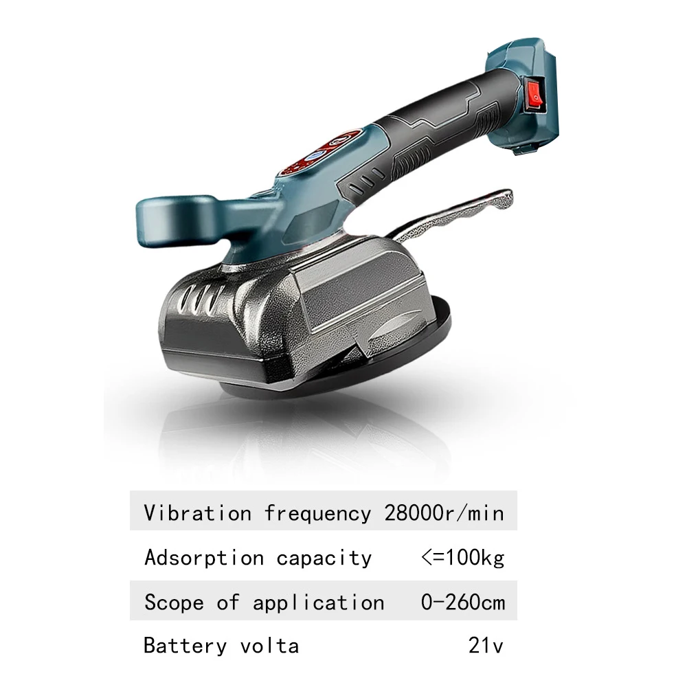 Tile Laying Machine Cordless High-power Vibrator Wall Tile Floor Tile Auxiliary Installation Tool Vibration Leveler Power Tool