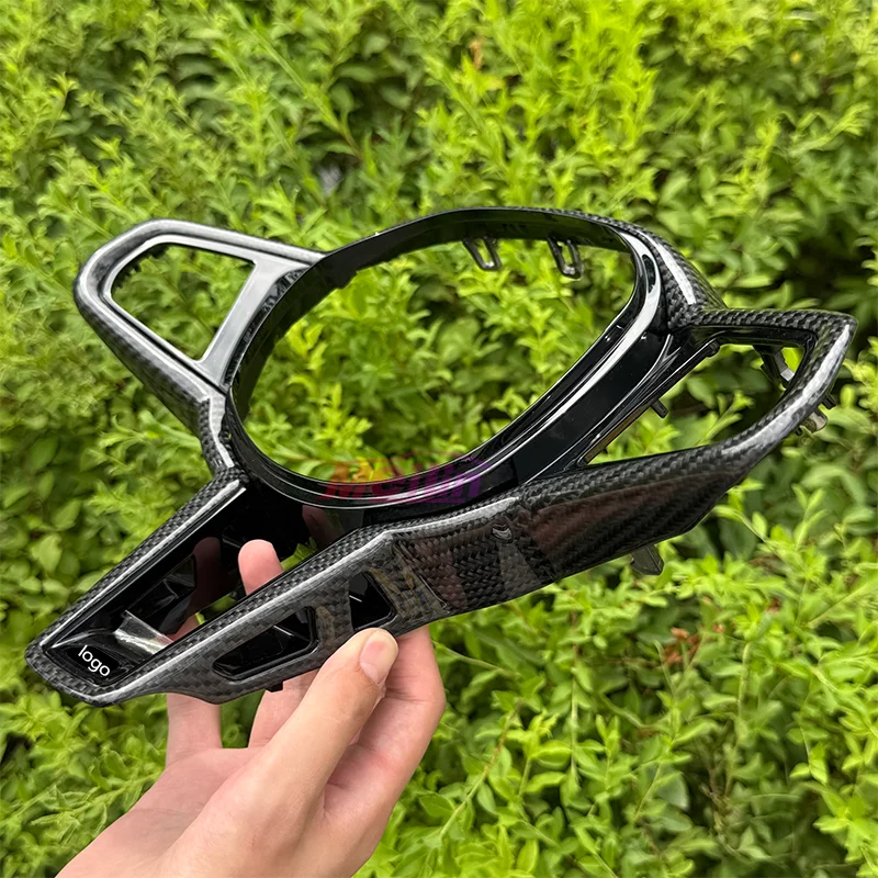 ترقية 2024 لإطار عجلة القيادة CS الجديدة من ألياف الكربون بإطار أسود ينطبق فقط على عجلة القيادة الجديدة CS