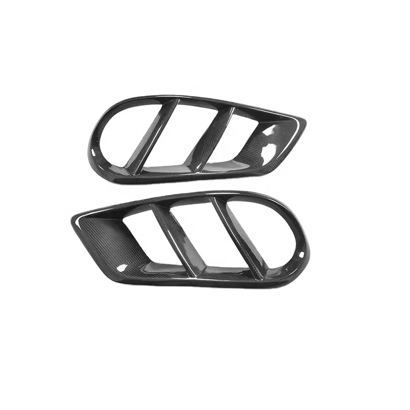 

For Mercedes Benz W205 C63 2019-2021 Carbon Fiber air Inlet Fog Lamp air Outlet