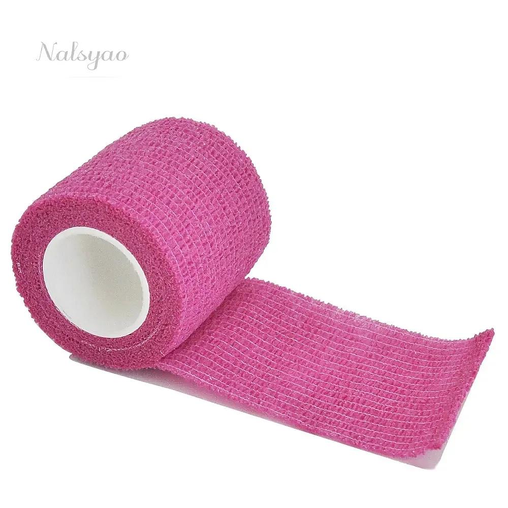 First Aid Kit 1/5/10/15pcs 7.5x4.8m Non Woven Elastic Self Adhesive Cohesive Bandage for Sports Finger Wrist Leg