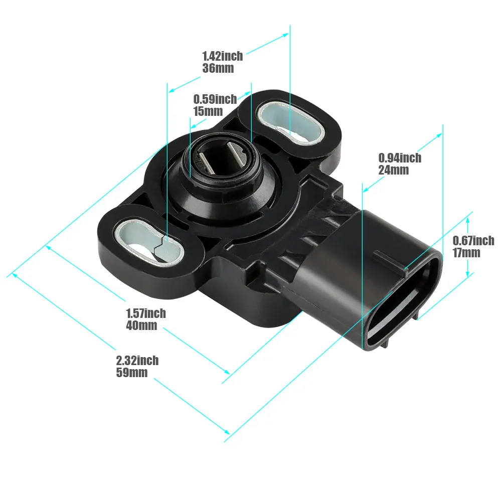 3B4-85885-00-00 TPS Throttle Position Sensor For Yamaha Grizzly Rhino YFZ 450R ATV GRIZZLY 2008-2014 2015 3B48588500 JW98588500