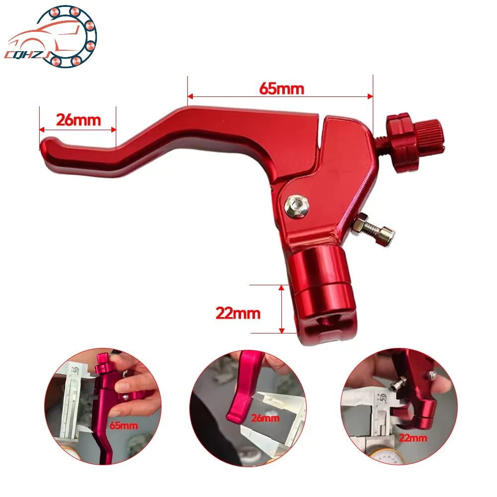 CQHZJ Motorcycle Short Stunt Clutch Lever Universal Perch Clutch Lever Assembly CNC Performance Dirt Bike  7/8