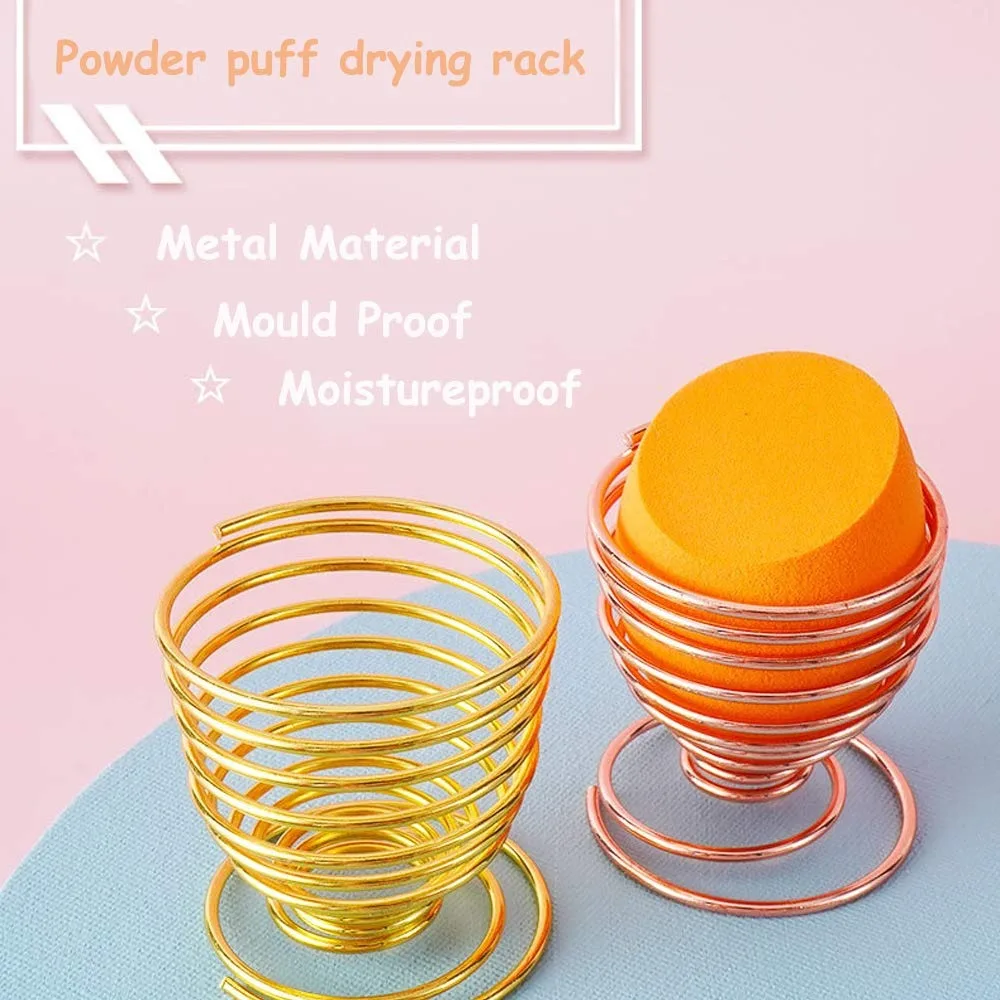 3‑Pack Makeup Sponges, Soft Teardrop Beauty Blender Sponge, Wet & Dry Dual‑Use Cosmetic Blending Sponge for Foundation, Concealer, BB Cream & Powder