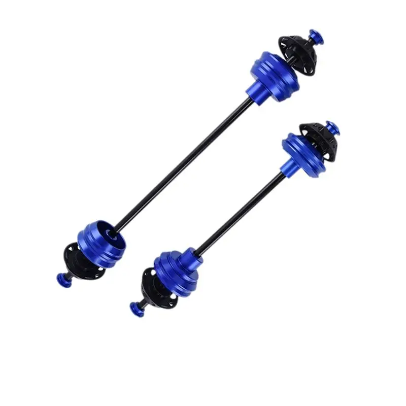 

2X Motorcycle Modified Front Rear Wheel Rod Axle Kit Front Rear Wheel Rod Axle Kit Anti-Fall Block B-T61C