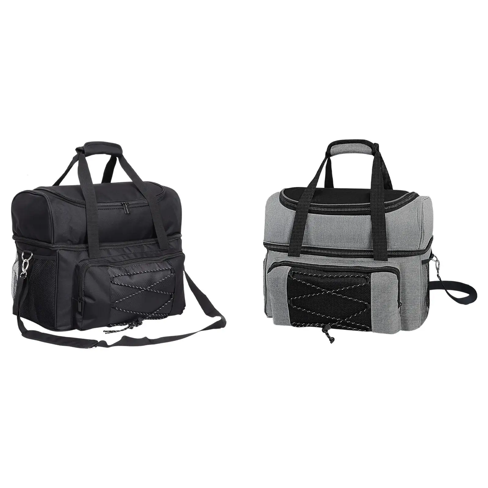 2 حقيبة بولينج منظم حمل البولينج مع حامل كرة مبطن للرياضات الخارجية